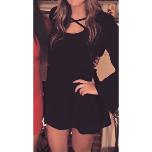 Crossed shift dress - Picture 1 of 2